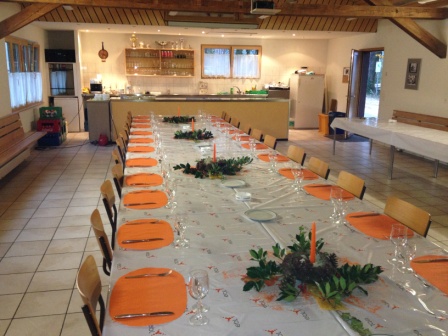 Blick Richtung Buffet